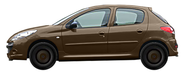 Peugeot 206+ 2A, 2J Hatchback 5d (2009-2012) 1.1